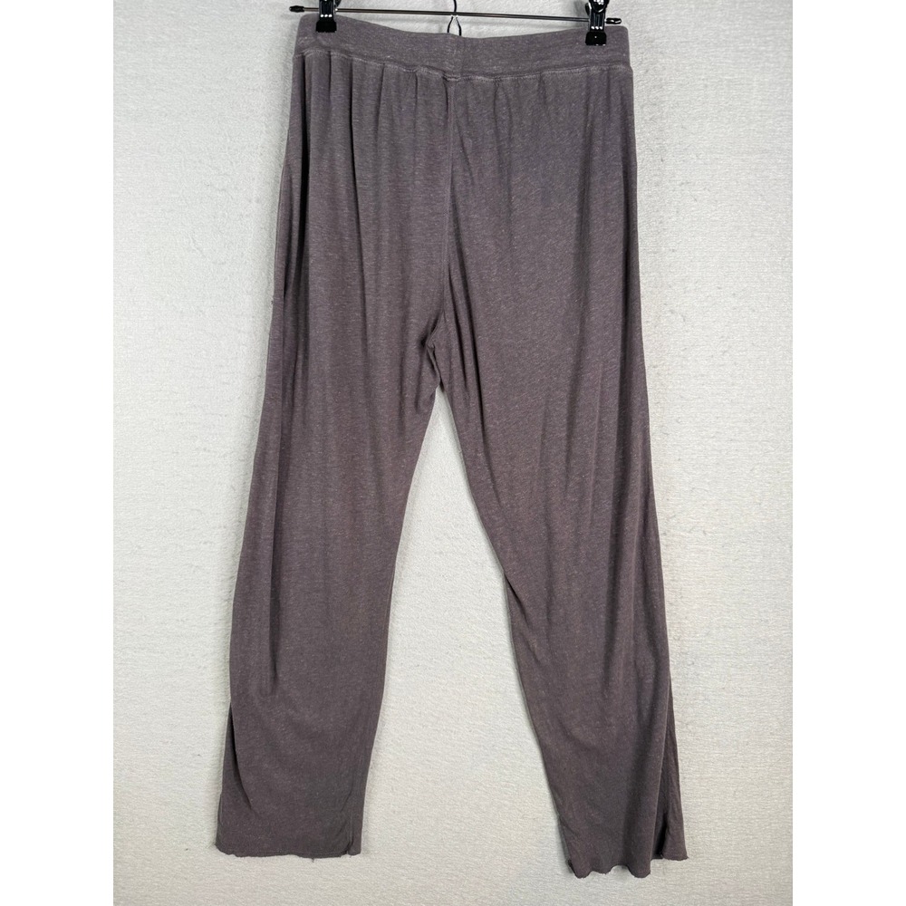 Christina Lehr Pants Women Size 2 Gray Hemp Organic Cotton Boho Loungewear - Picture 5 of 10